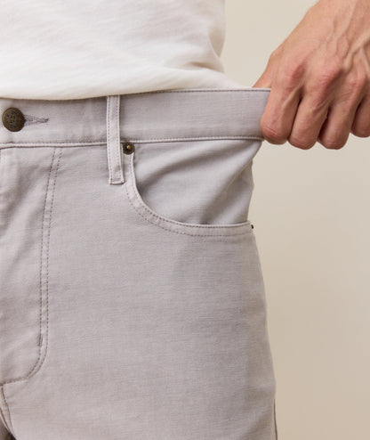 Flex Terry Slim Straight Pant