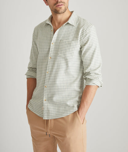 Stretch Selvage Long Sleeve Shirt