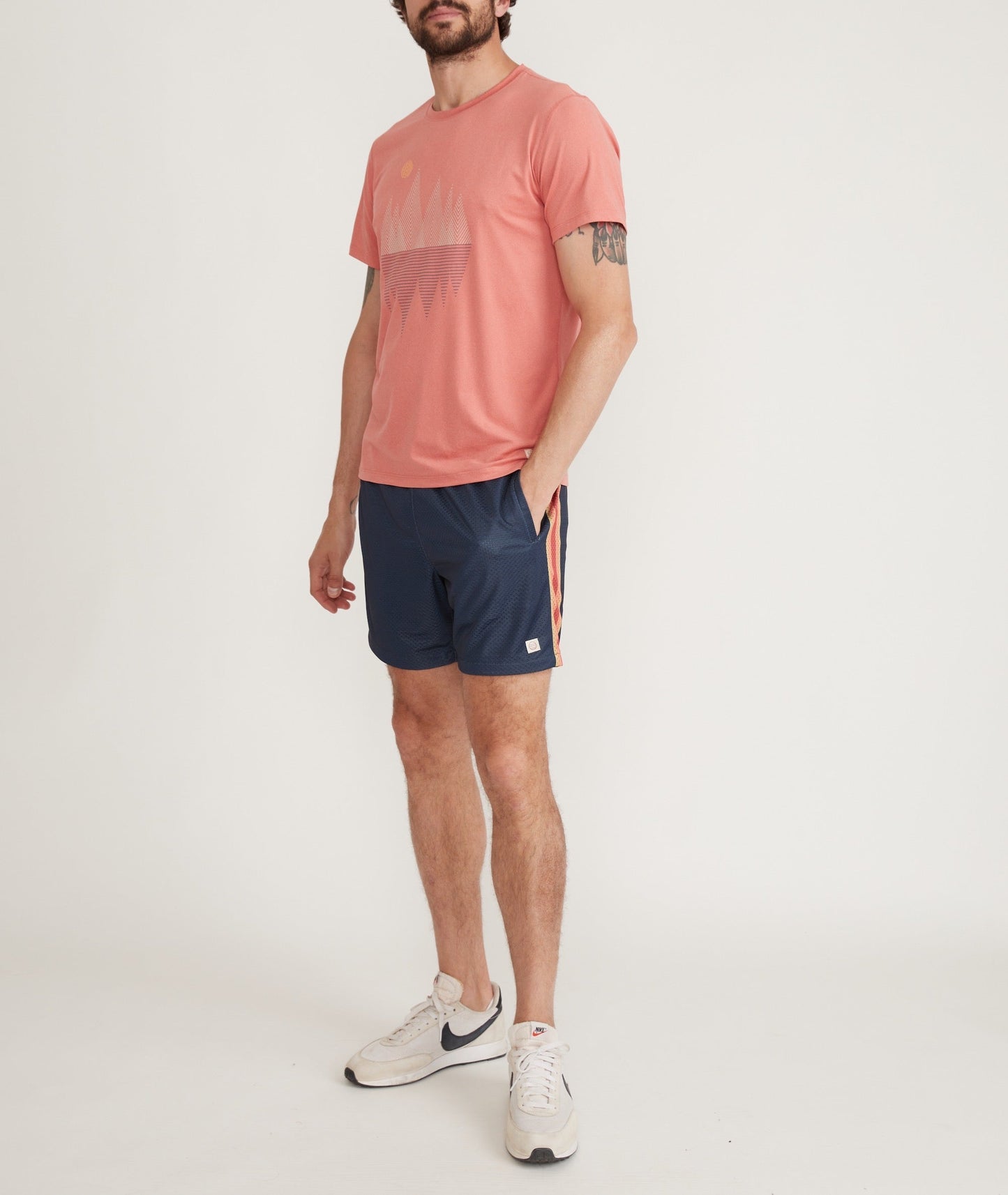 Re-Spun Sport Crew Graphic Tee