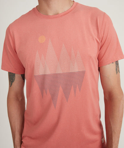 Re-Spun Sport Crew Graphic Tee