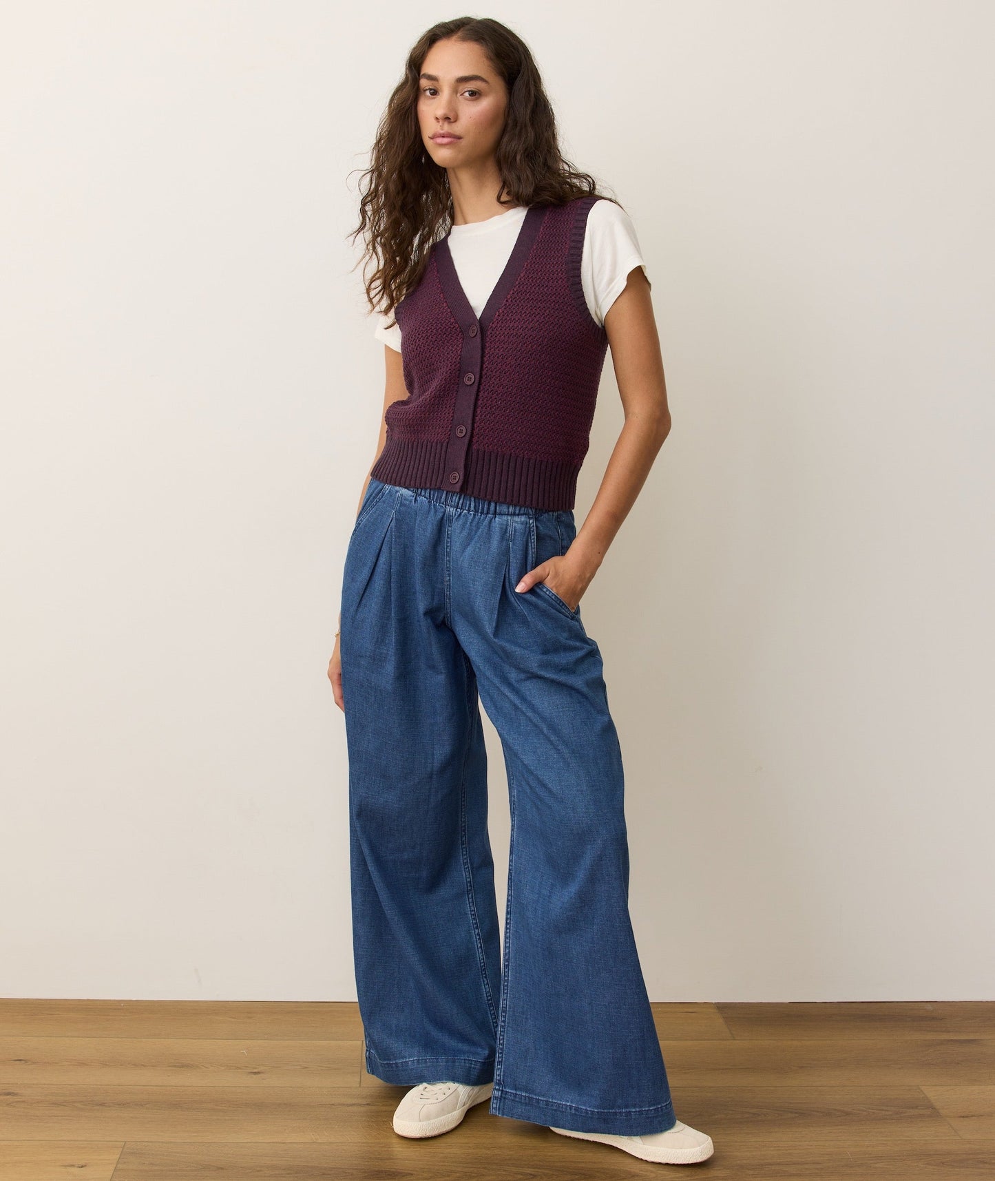 Robin Textured Sweater Vest