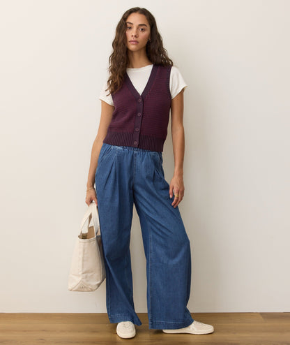 Robin Textured Sweater Vest