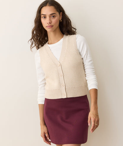 Robin Textured Sweater Vest