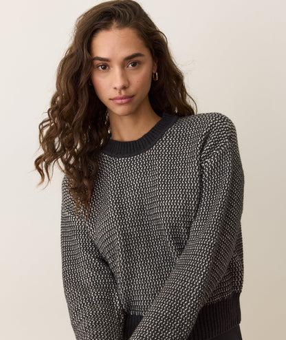 Robin Textured Crewneck Sweater