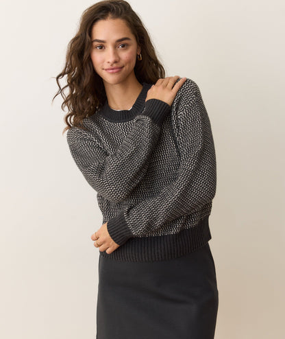 Robin Textured Crewneck Sweater