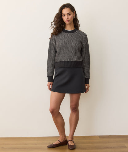 Robin Textured Crewneck Sweater