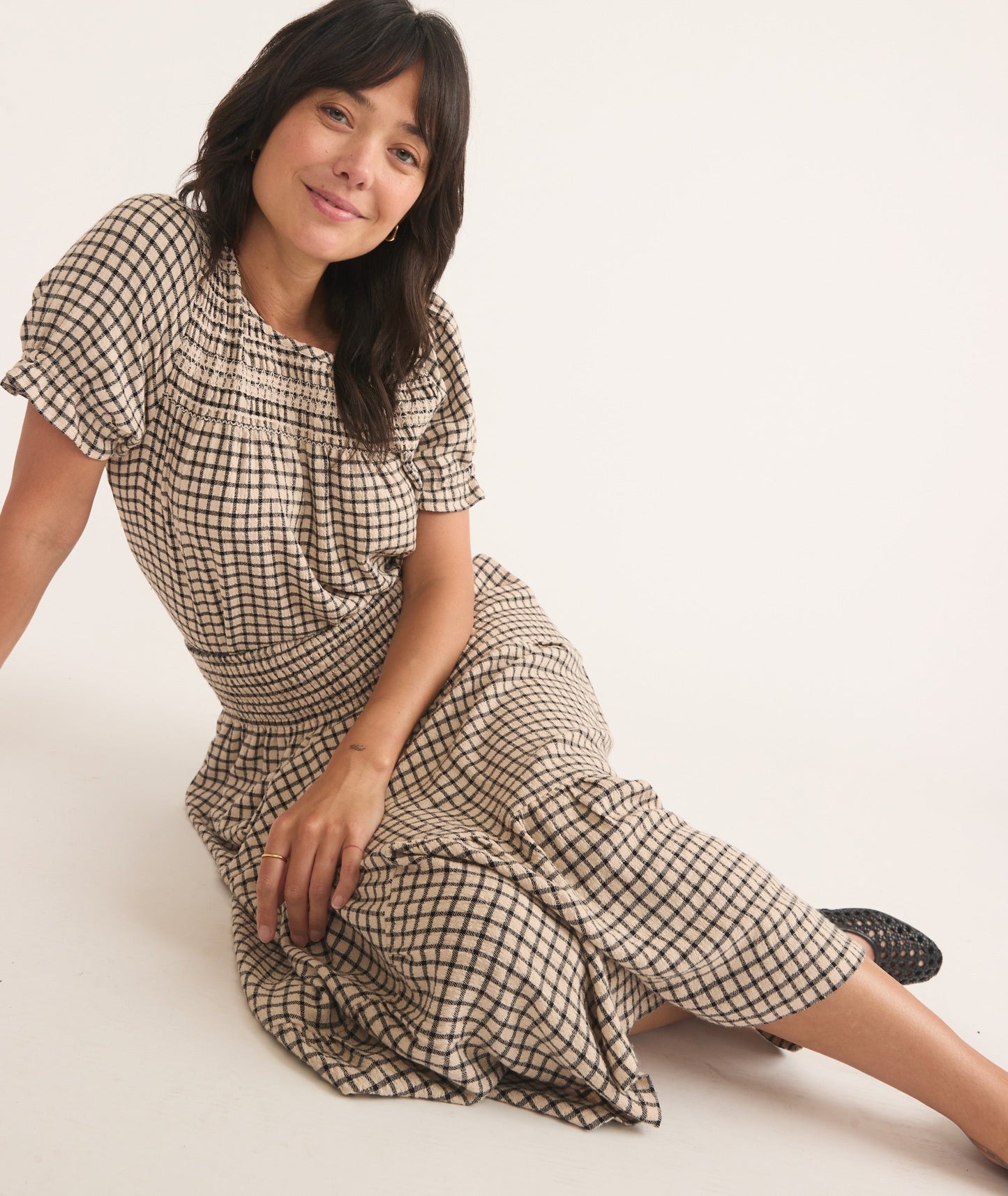 Chloe Smocked Maxi Skirt