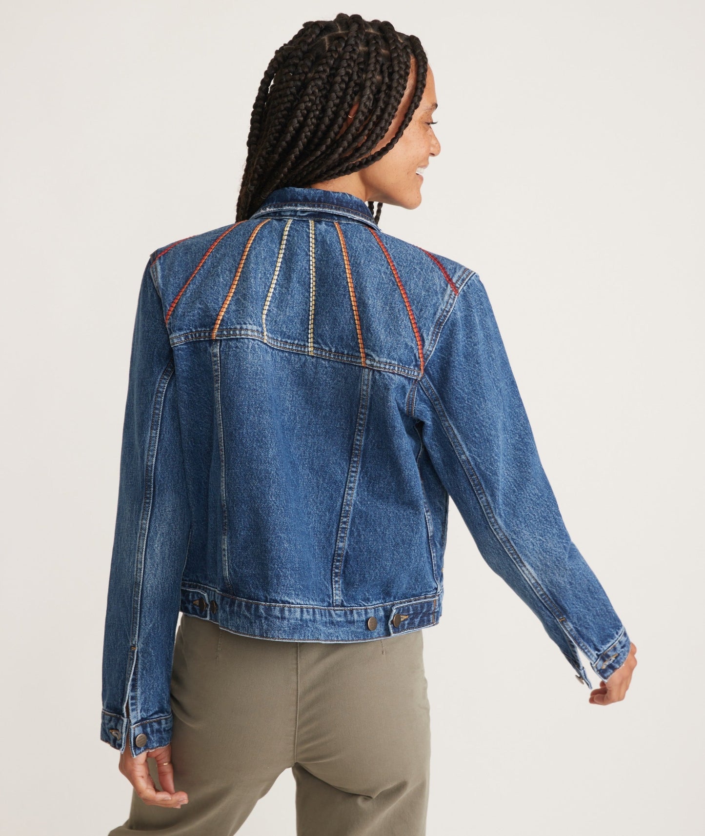 Embroidered Denim Jacket
