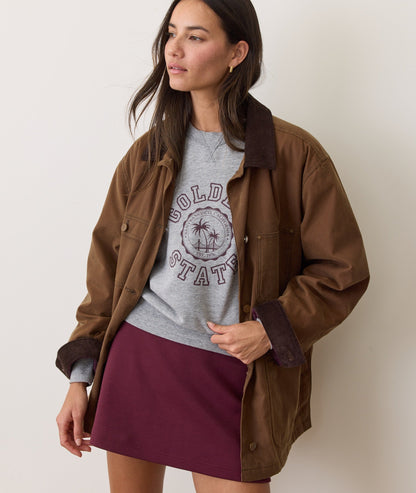 Riley Waxed Barn Jacket