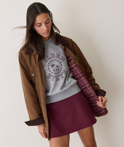 Riley Waxed Barn Jacket
