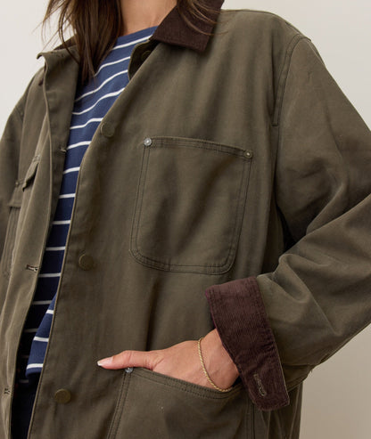 Riley Waxed Barn Jacket