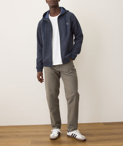 Scuba Knit Zip Hoodie