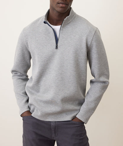 Scuba Knit Quarter Zip