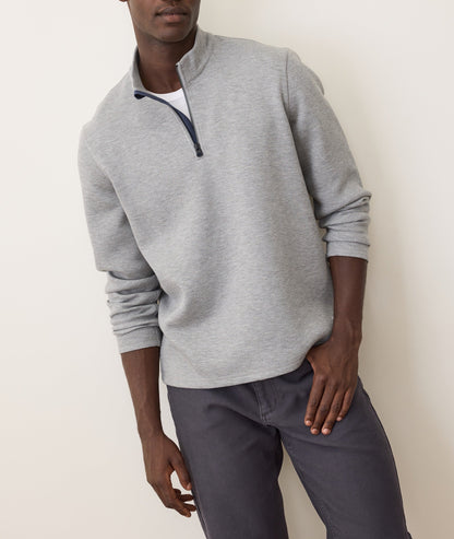 Scuba Knit Quarter Zip