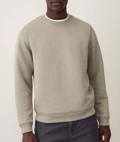 Corbet Quilted Crewneck