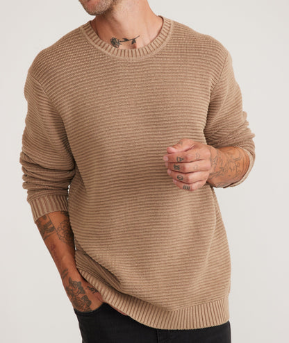 Garment Dye Crew Sweater