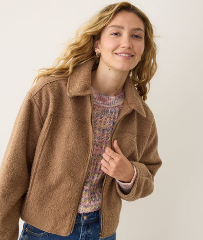 Sloane Boucle Crop Jacket