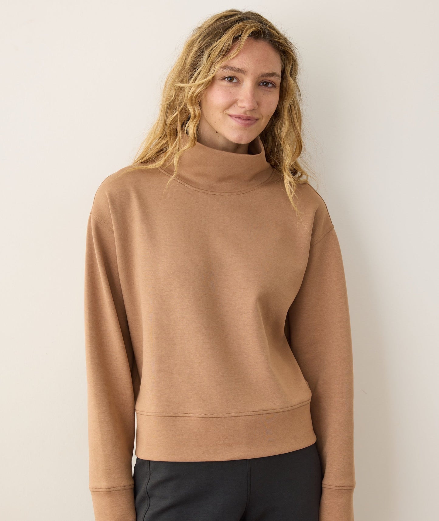 Nova Mock Neck Sweatshirt