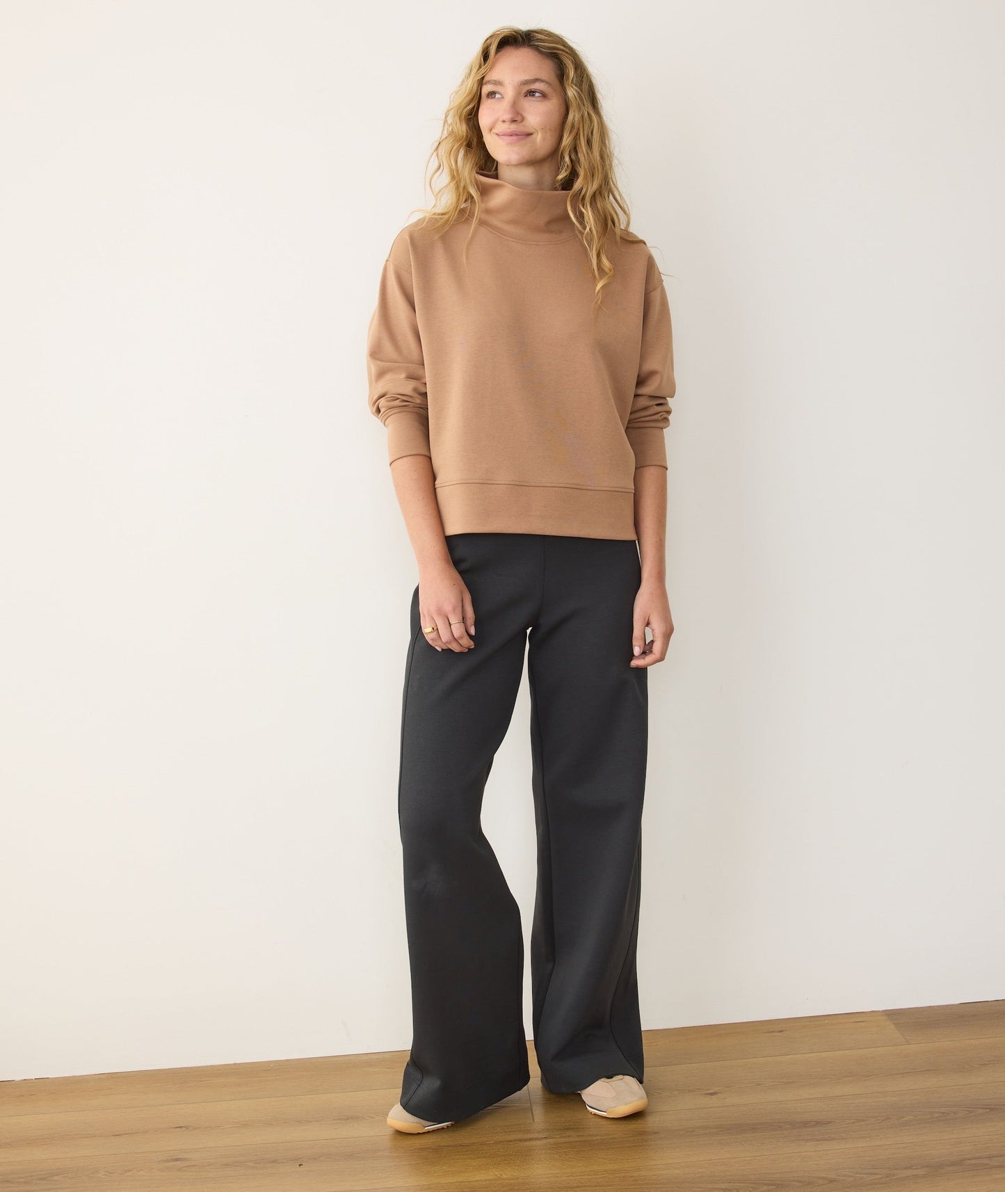 Nova Mock Neck Sweatshirt