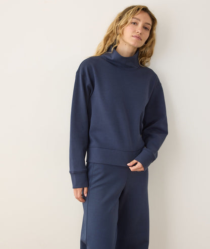 Nova Mock Neck Sweatshirt