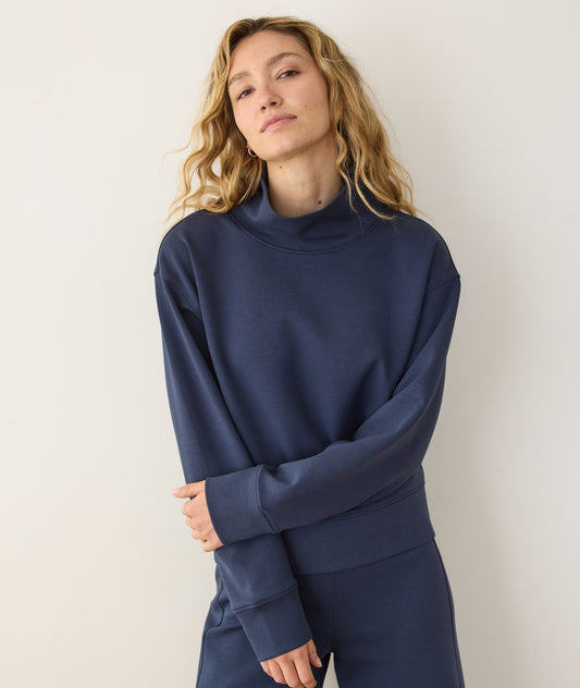 Nova Mock Neck Sweatshirt
