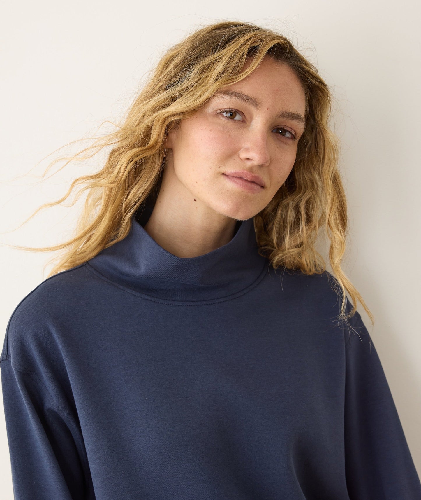 Nova Mock Neck Sweatshirt