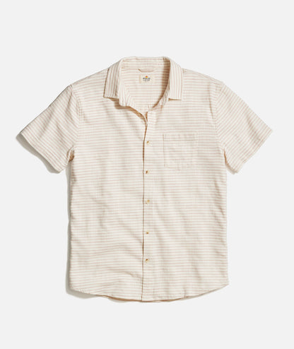 Stretch Selvage Short Sleeve Shirt