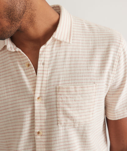 Stretch Selvage Short Sleeve Shirt