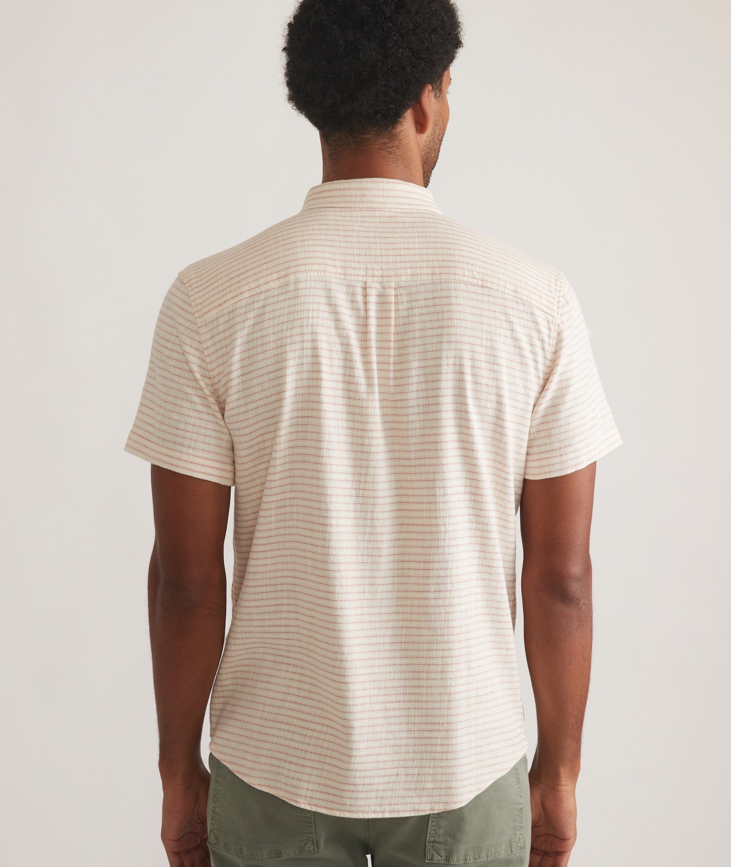 Stretch Selvage Short Sleeve Shirt
