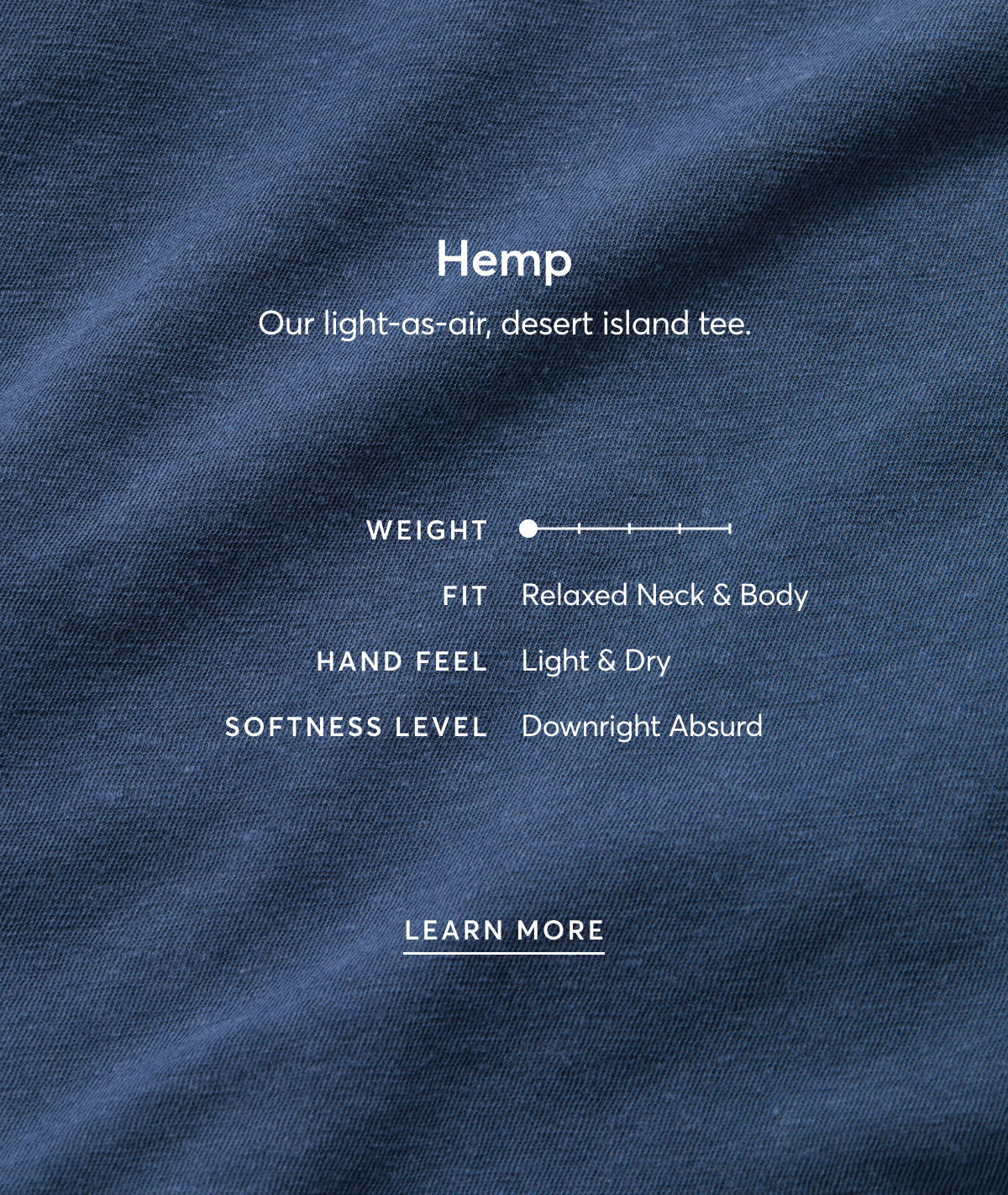 Relaxed Hemp Cotton Henley