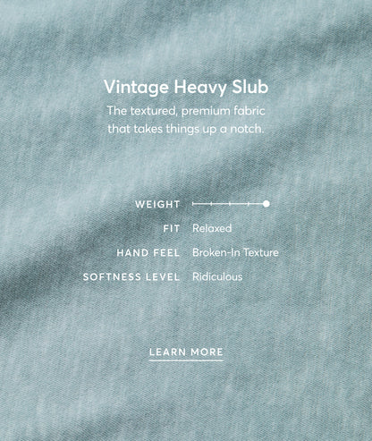 Vintage Heavy Slub Hoodie