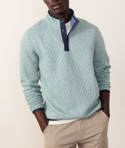 Corbet Quilted Reversible Pullover