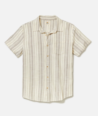 Stretch Selvage Short Sleeve Shirt
