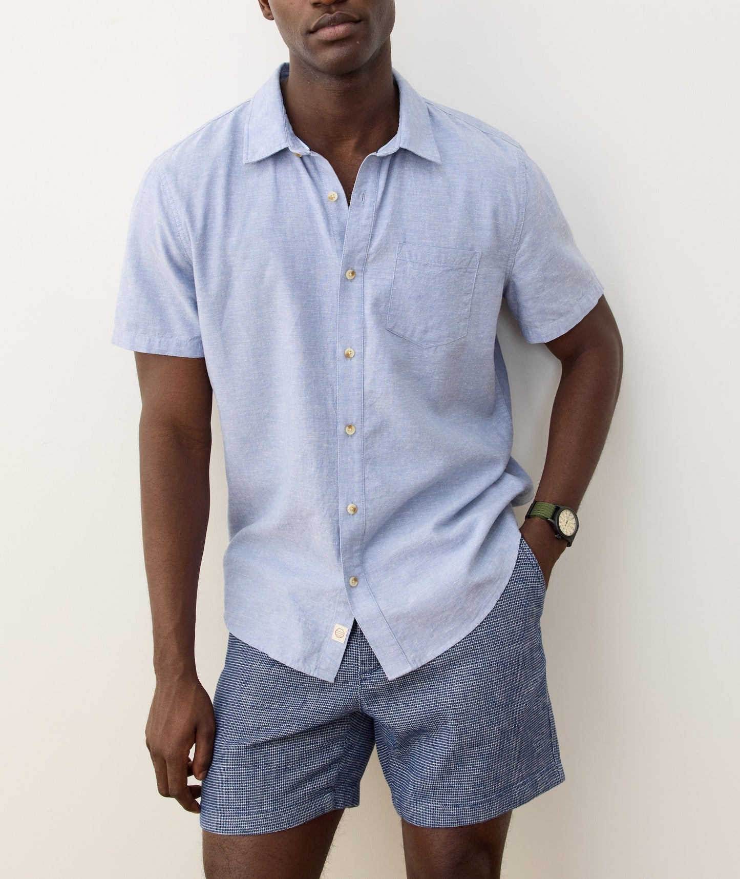 Better-Than-Linen Short Sleeve Shirt