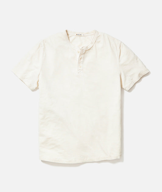 Relaxed Hemp Cotton Henley