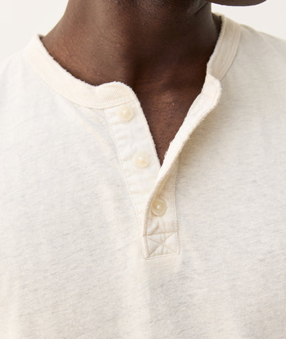 Relaxed Hemp Cotton Henley