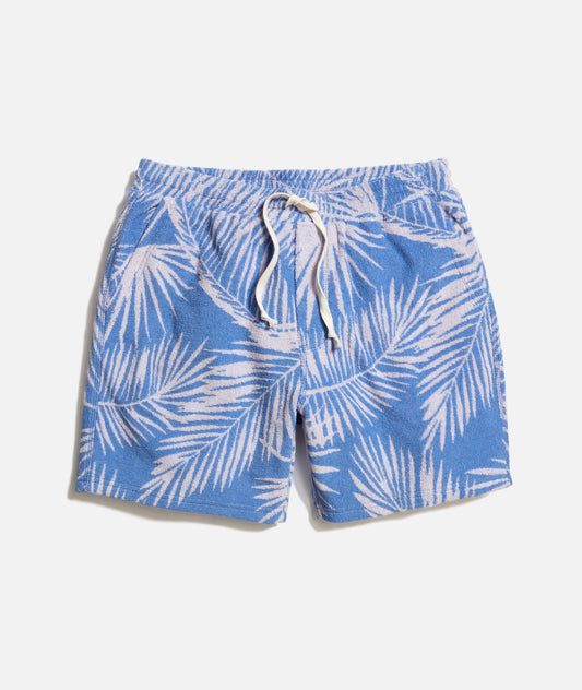 Terry Out Jacquard Short 6"