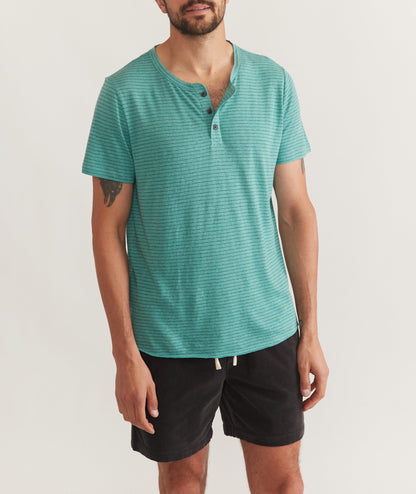 Relaxed Hemp Cotton Henley