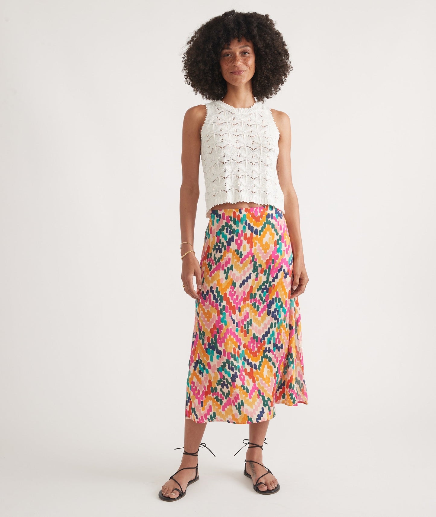 Ryan Slip Midi Skirt