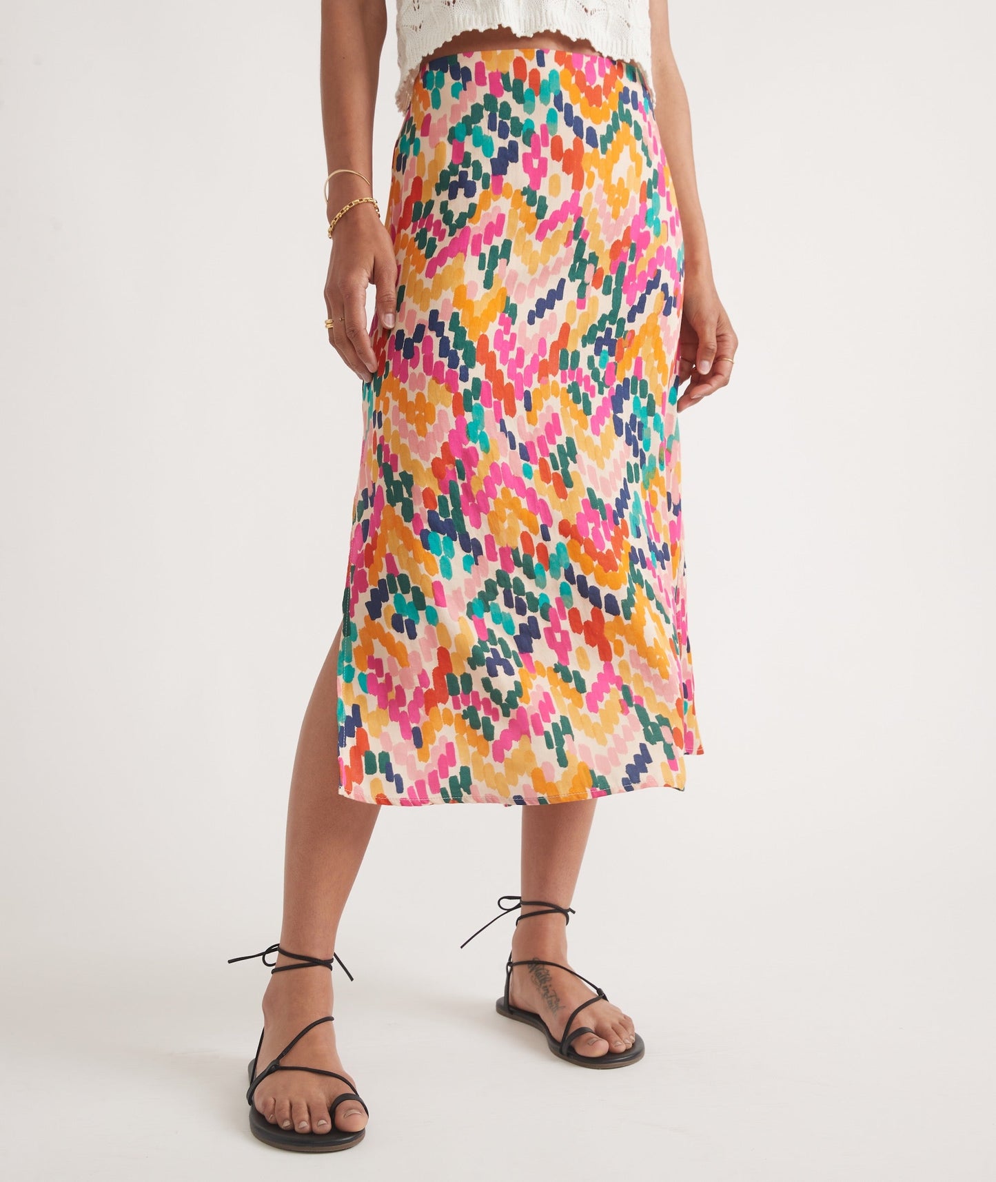 Ryan Slip Midi Skirt
