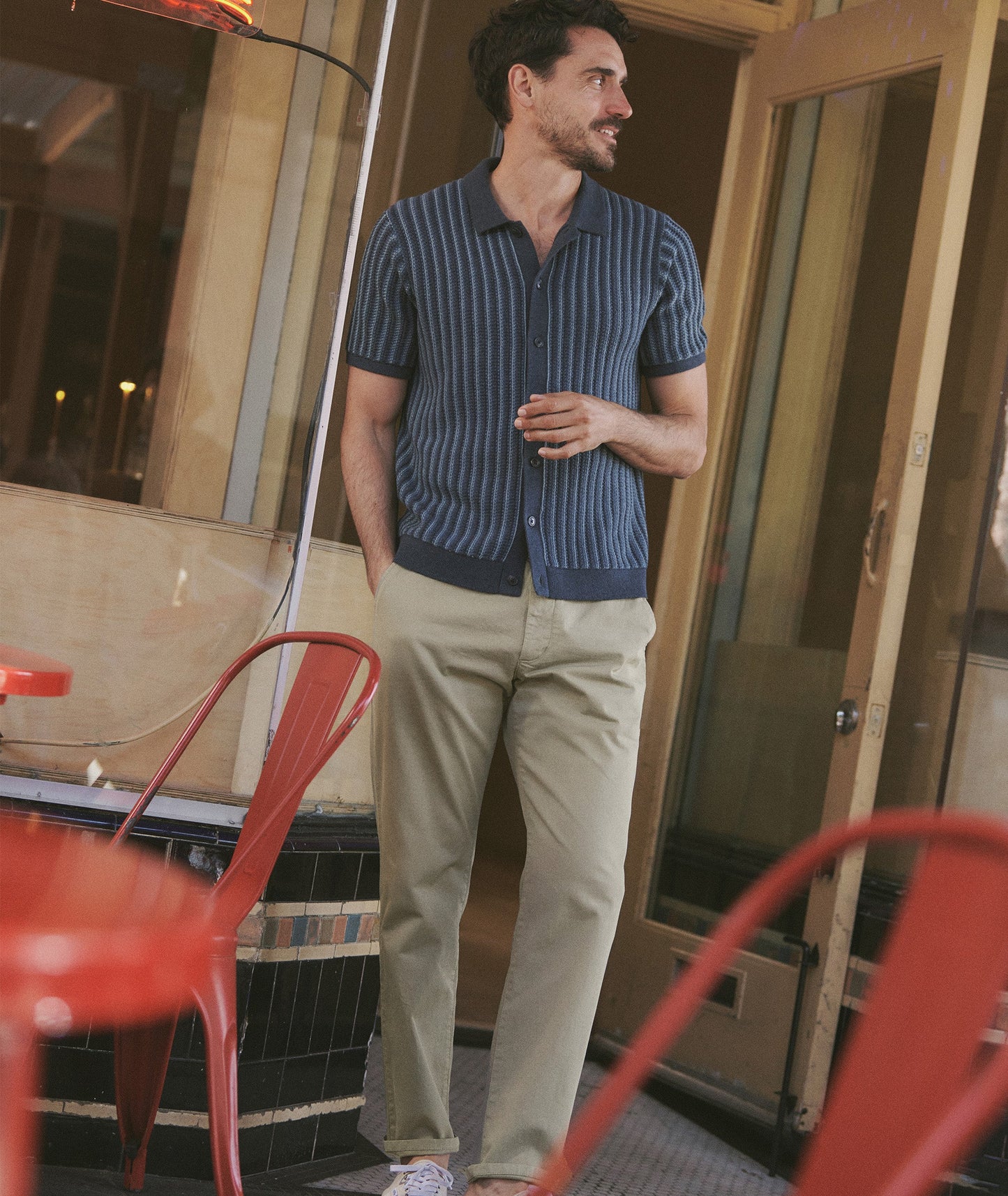 Graham Sweater Button Down
