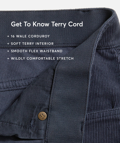 Terry Cord 5 Pocket Pant